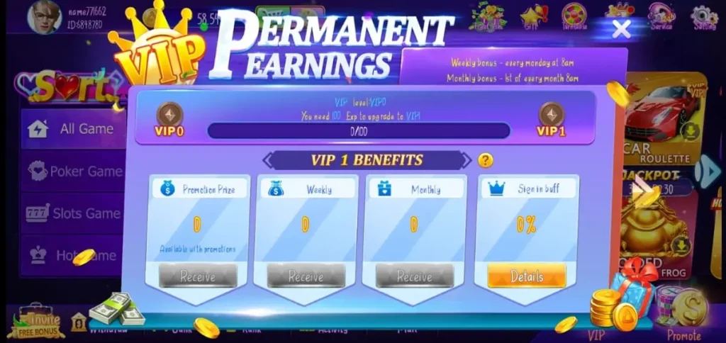 Lucky 91 Earning Game